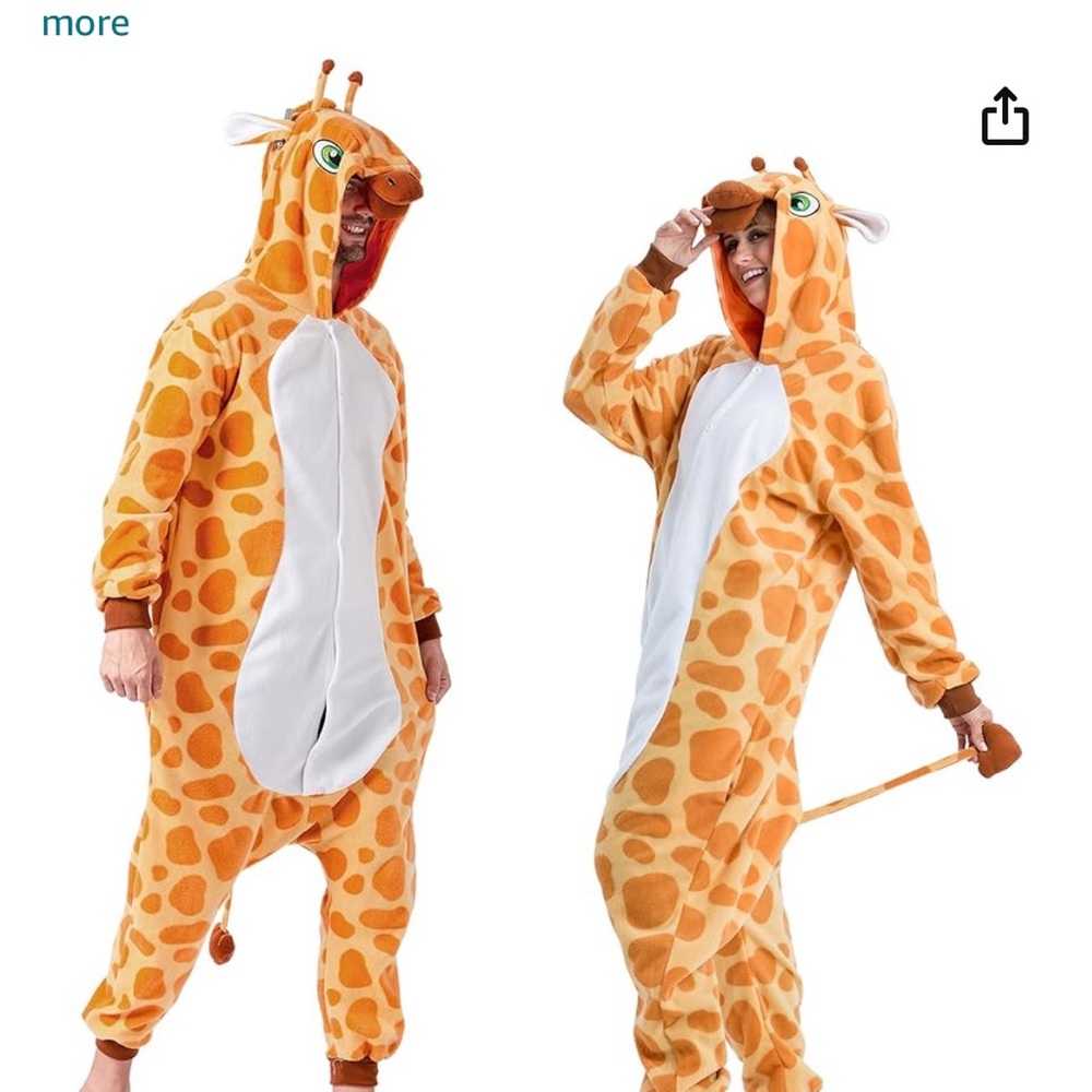 Spooktacular Adult Giraffe costume